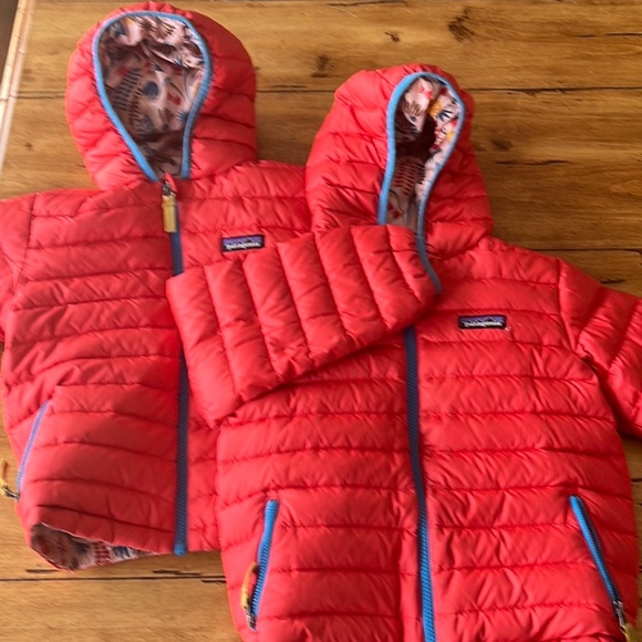 Patagonia baby reversible down sweater